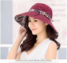 Load image into Gallery viewer, foldable summer  cap