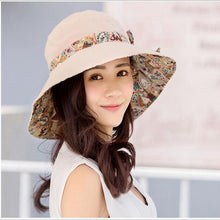 Load image into Gallery viewer, foldable summer  cap