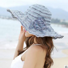 Load image into Gallery viewer, flower summer hat