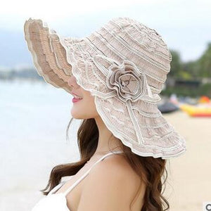flower summer hat
