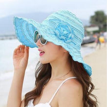 Load image into Gallery viewer, flower summer hat