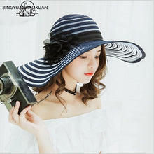 Load image into Gallery viewer, summer yarn bow hat