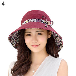 foldable travel summer cap