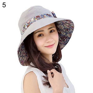 foldable travel summer hat