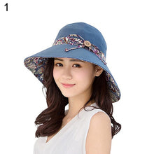 Load image into Gallery viewer, foldable travel summer hat