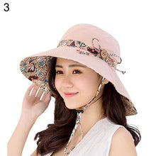 Load image into Gallery viewer, foldable travel summer hat