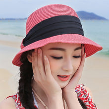Load image into Gallery viewer, summer straw hat