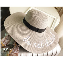 Load image into Gallery viewer, summer straw hat