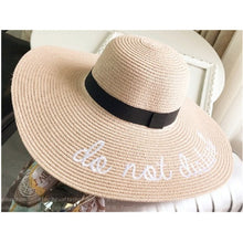 Load image into Gallery viewer, summer straw hat
