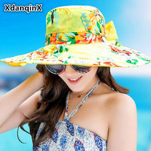 Load image into Gallery viewer, bow colored summer hat