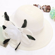 Load image into Gallery viewer, flower summer cap