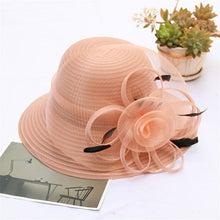Load image into Gallery viewer, flower summer cap