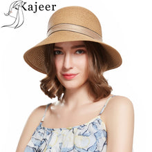Load image into Gallery viewer, sun straw hat