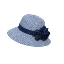 Load image into Gallery viewer, flowers summer straw hat
