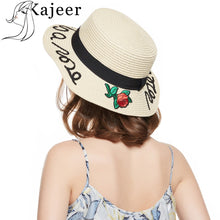 Load image into Gallery viewer, summer straw hat