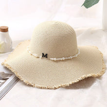 Load image into Gallery viewer, summer straw hat