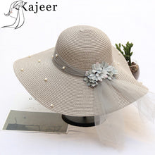 Load image into Gallery viewer, flowers sun hat