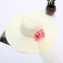 Load image into Gallery viewer, flowers sun hat