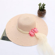Load image into Gallery viewer, flowers sun hat