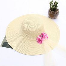 Load image into Gallery viewer, flowers sun hat