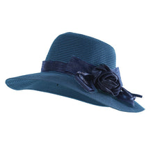 Load image into Gallery viewer, flower summer straw hat